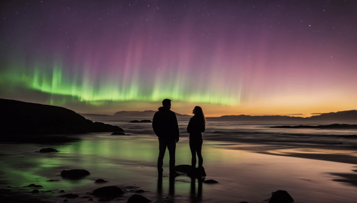 northern lights in washington state